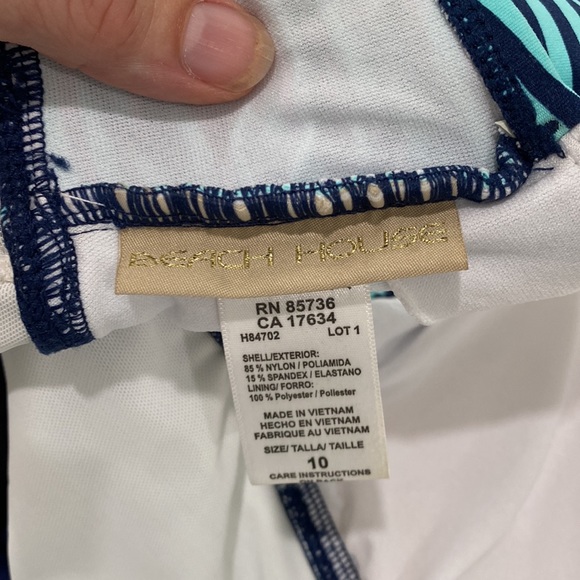 BEACH HOUSE SWIMWEAR BATHING SUIT. Striped - Picture 10 of 15